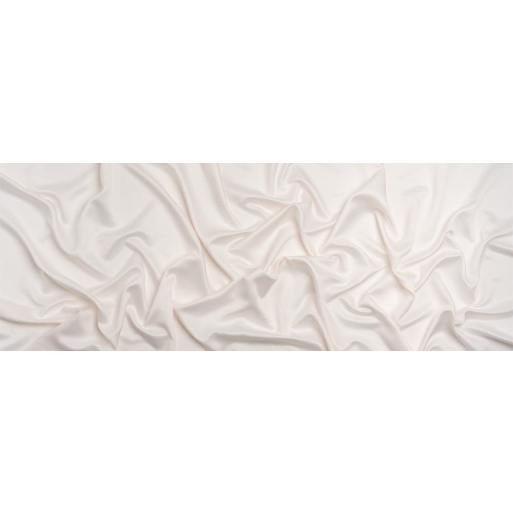 Famous Australian Designer Off White Polyester Satin