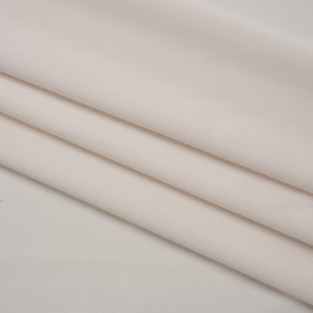 Famous Australian Designer Off White Stretch Polyester Jersey