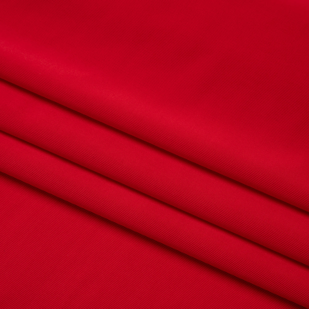 Famous Australian Designer Crimson Stretch Polyester Jersey