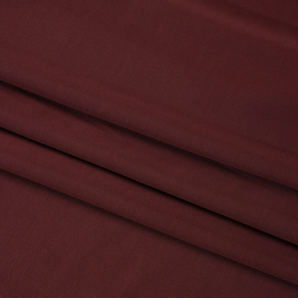 Famous Australian Designer Mahogany Stretch Polyester Jersey