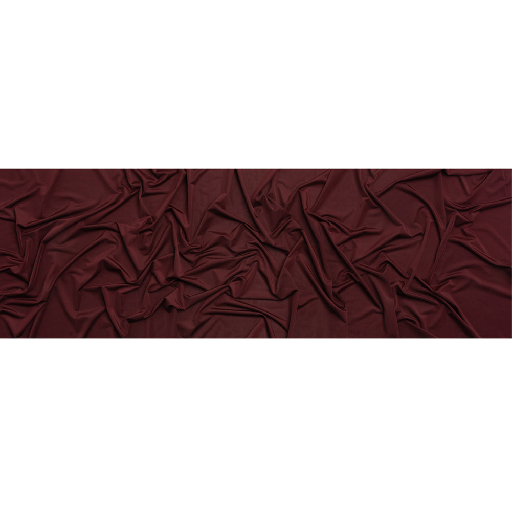 Famous Australian Designer Mahogany Stretch Polyester Jersey
