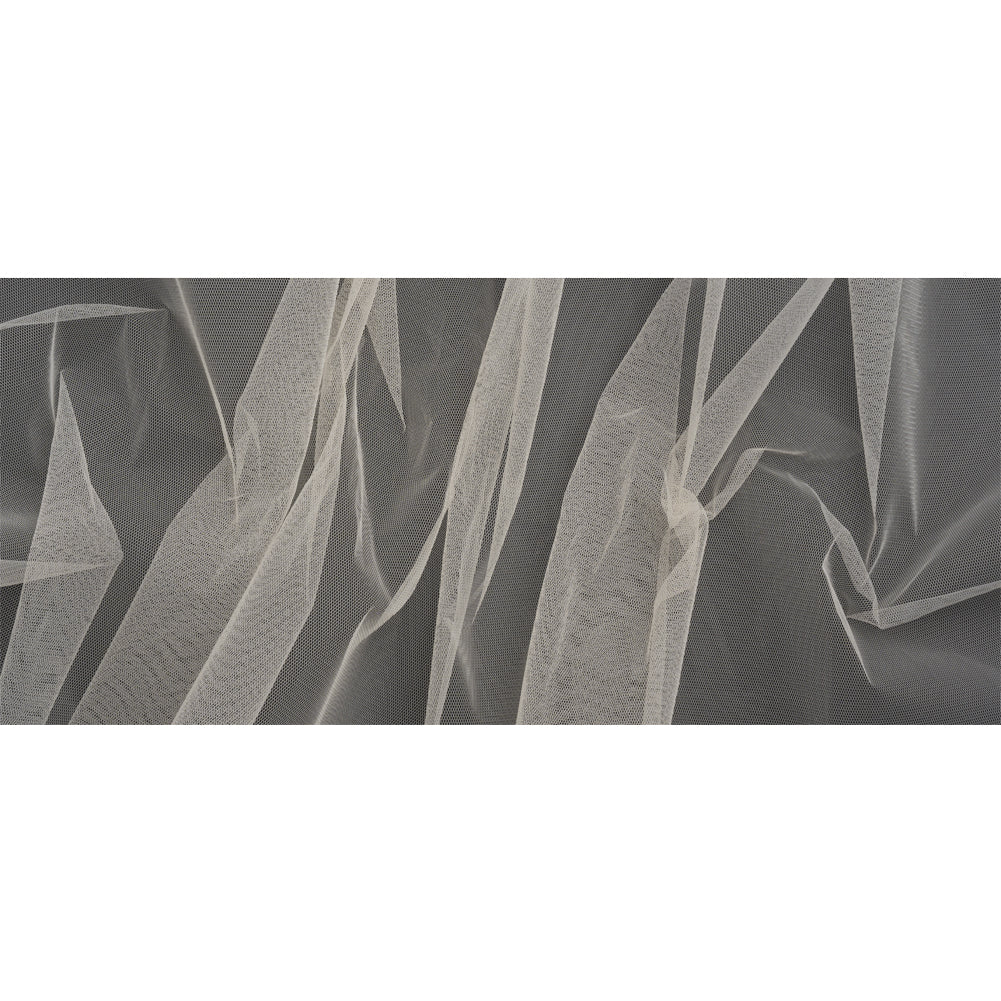 Famous Australian Designer Cream Stiff Polyester Tulle