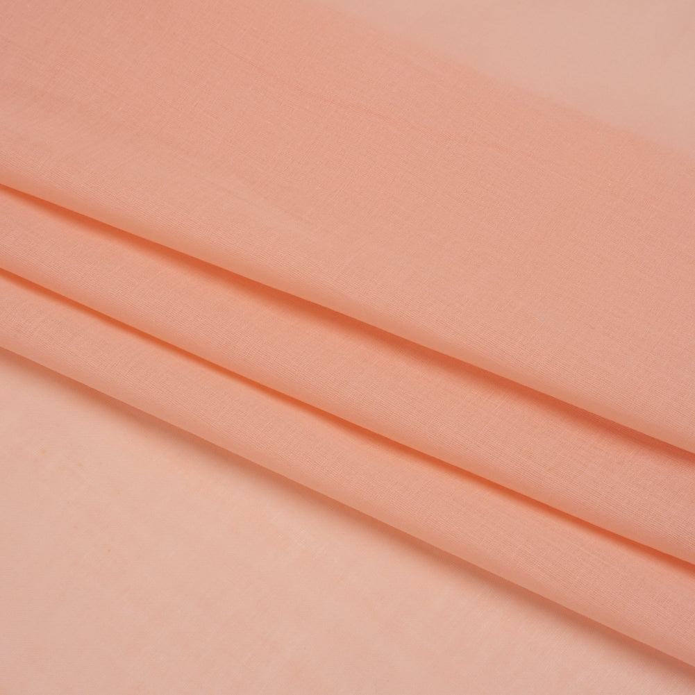 Famous Australian Designer Peachy Pink Cotton Voile