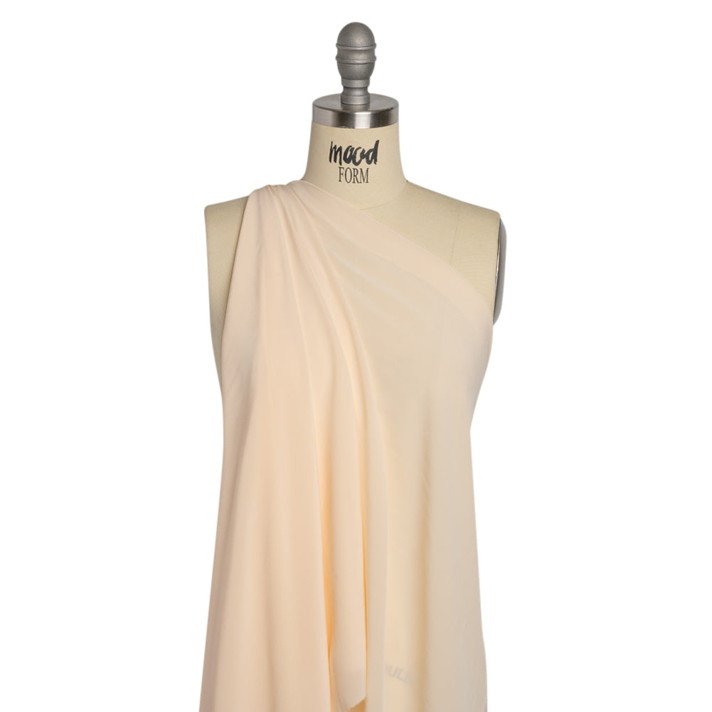 Famous Australian Designer Nude Viscose Crepe de Chine