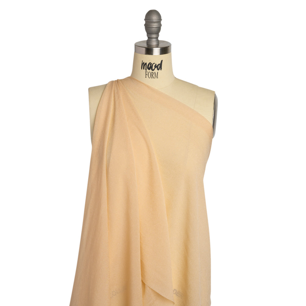Famous Australian Designer Nude Viscose Georgette