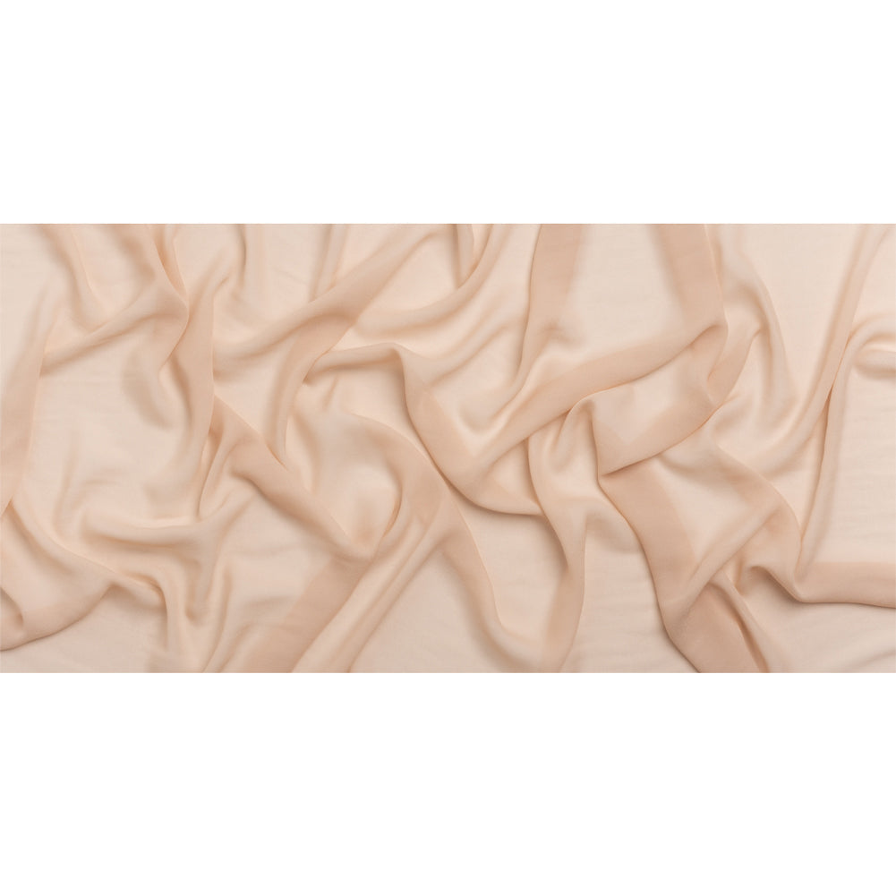 Famous Australian Designer Nude Viscose Georgette