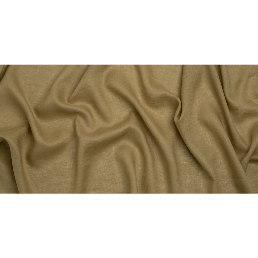 Famous Australian Designer Light Olive Lightweight Linen Woven