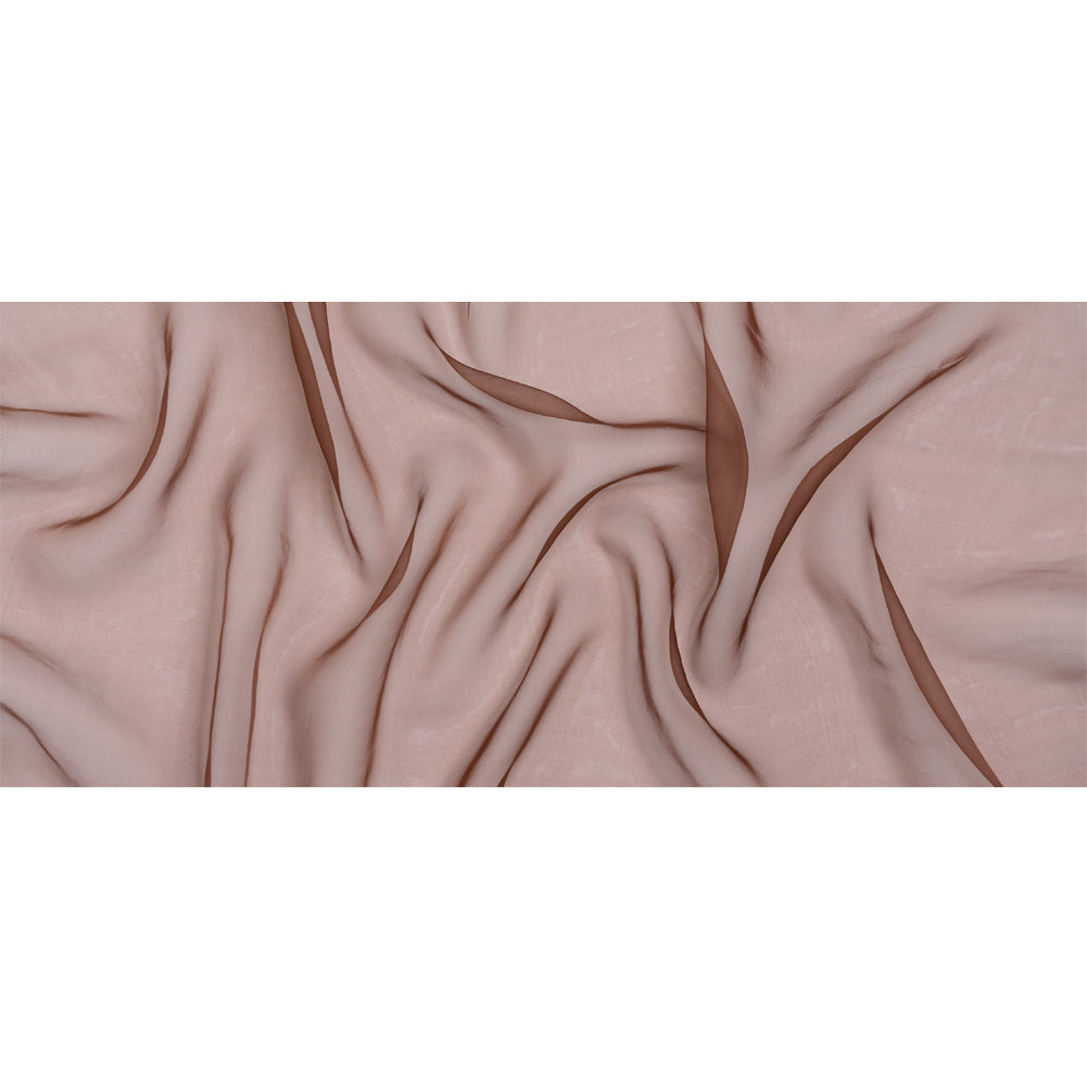 Famous Australian Designer Chocolate Lightweight Silk Organza
