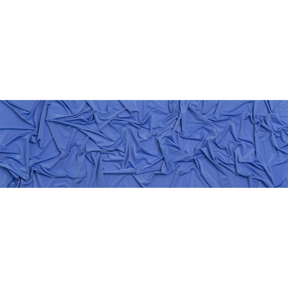 Famous Australian Designer French Blue Stretch Polyester Jersey