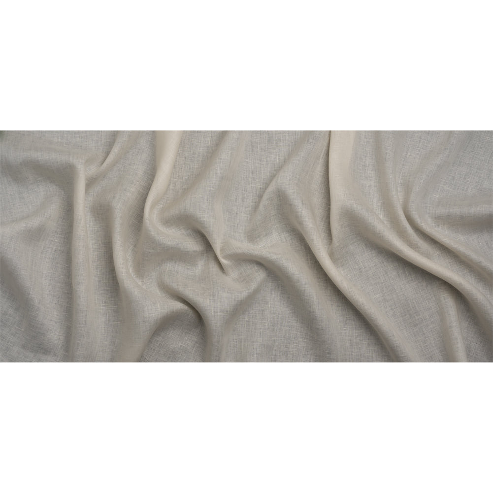 Famous Australian Designer Ivory Lightweight Linen Woven