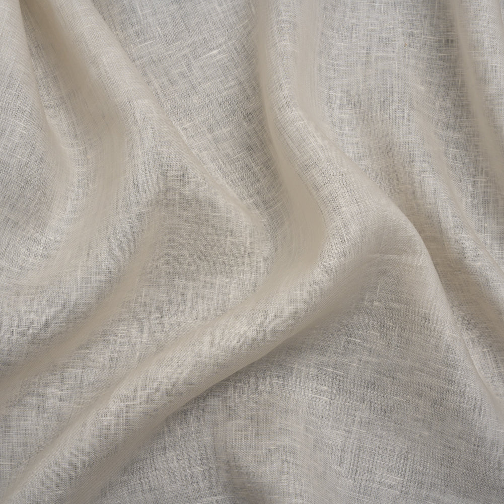 Famous Australian Designer Cream Lightweight Linen Woven