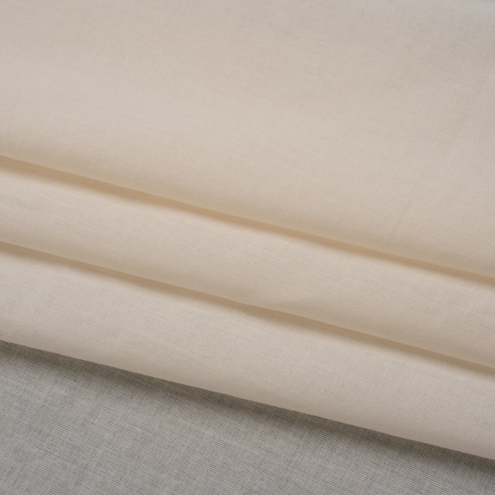 Famous Australian Designer Eggnog Cotton Voile