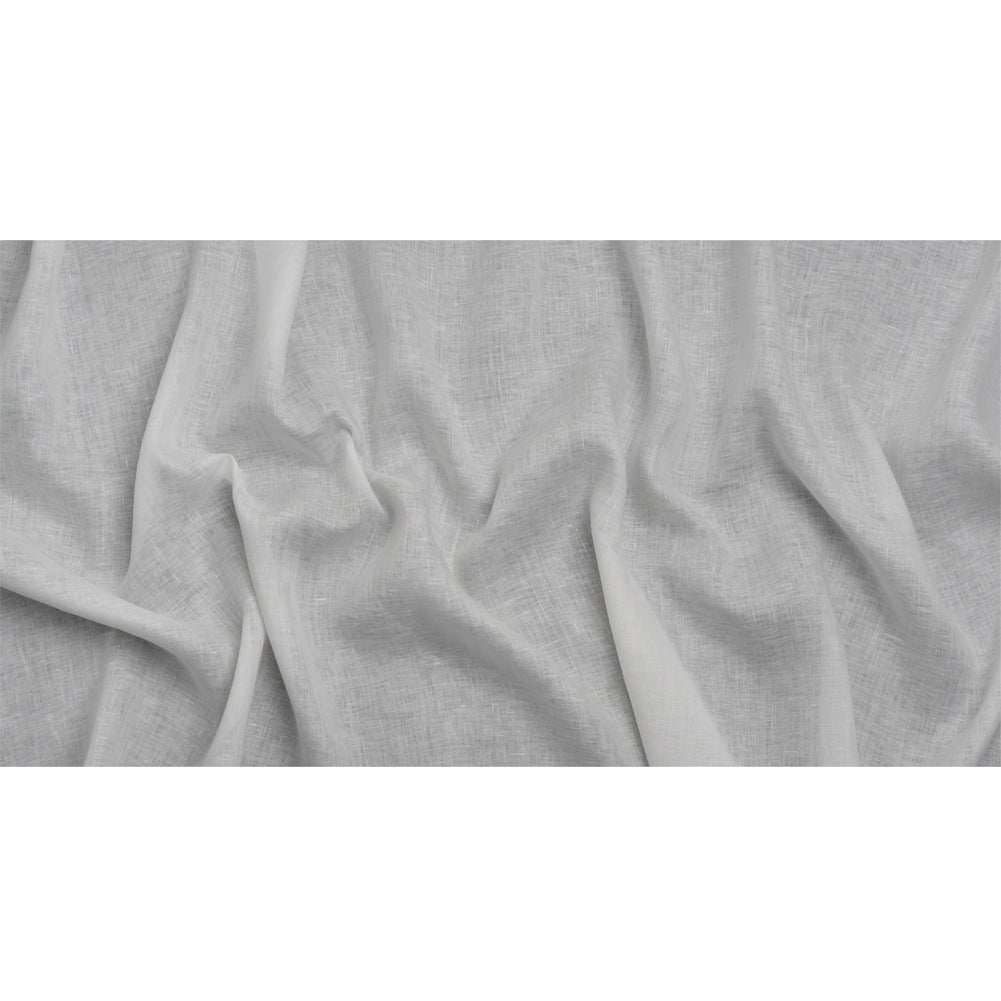 Famous Australian Designer White Lightweight Linen Woven