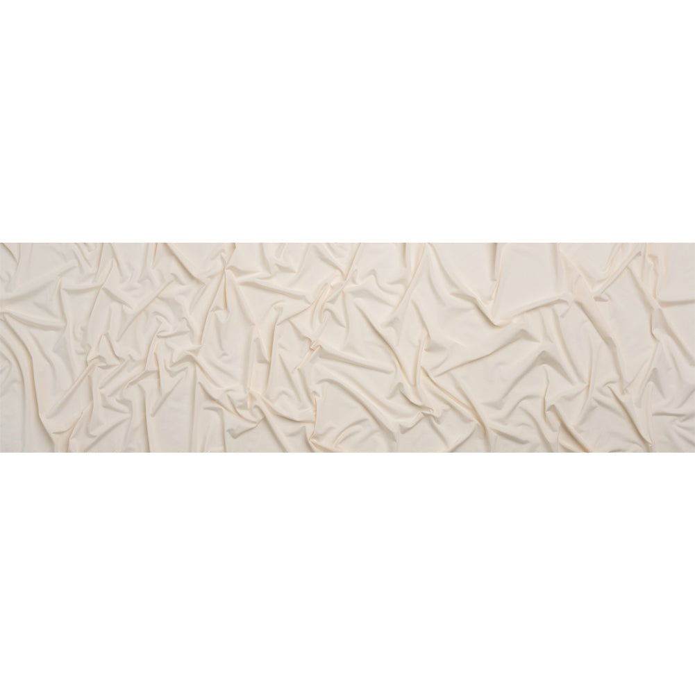 Famous Australian Designer Cream Stretch Polyester Jersey