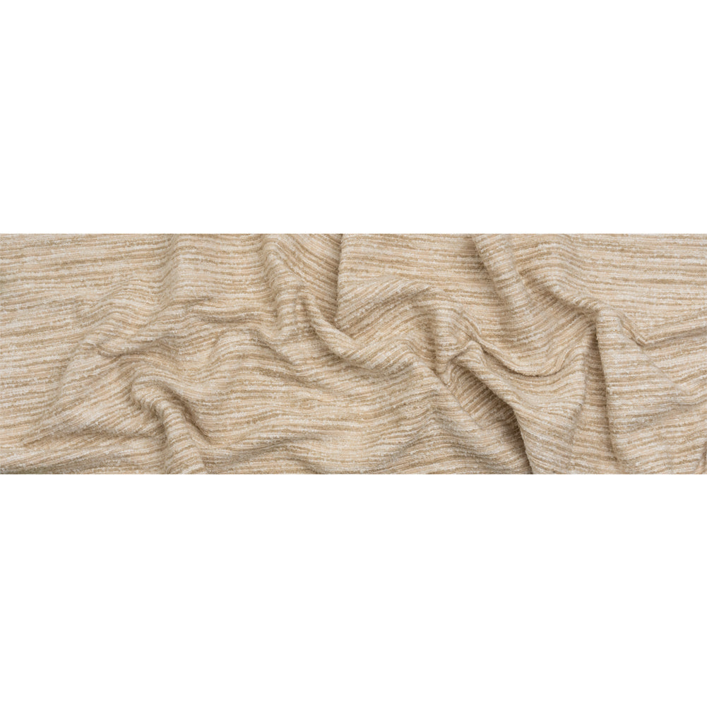 Mineral Ribbed Striated Upholstery Boucle