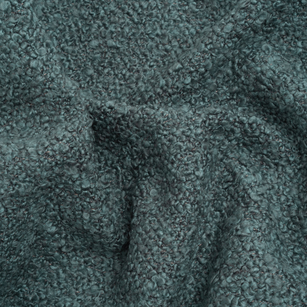 Denim Fluffy Upholstery Boucle