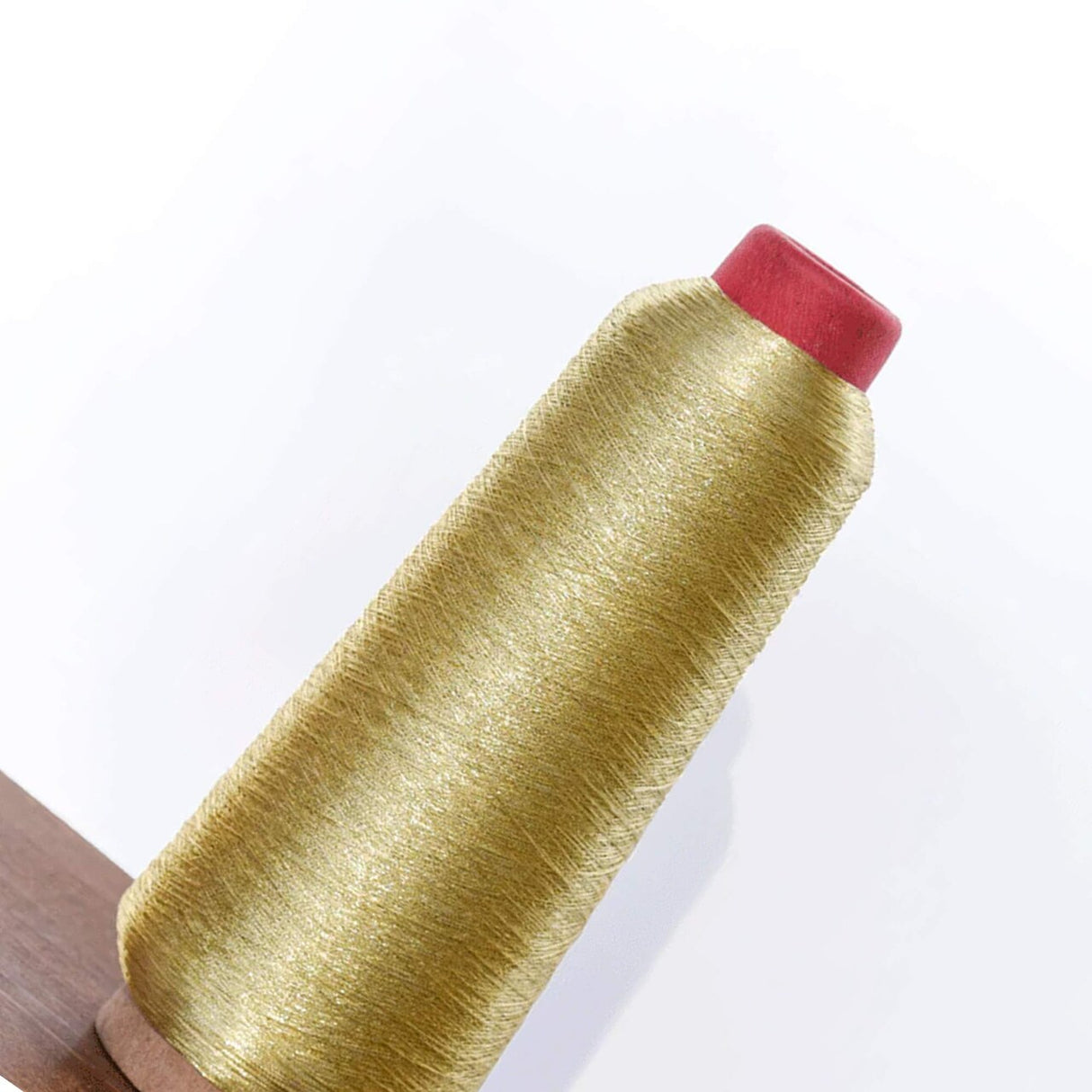 5,000 Yards Gold Sparkly Metallic Machine Embroidery Thread Bright & Durable Shine