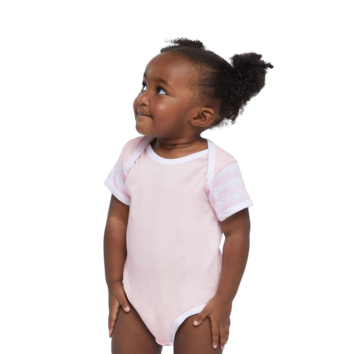 RADYAN® Infant Baby Rib Bodysuit Short Sleeve