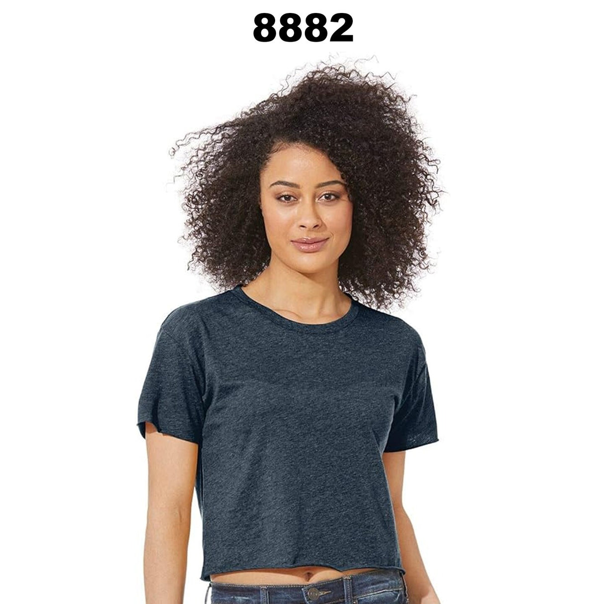 BELLA + CANVAS® Women’s Flowy Crop Short Sleeve Tee