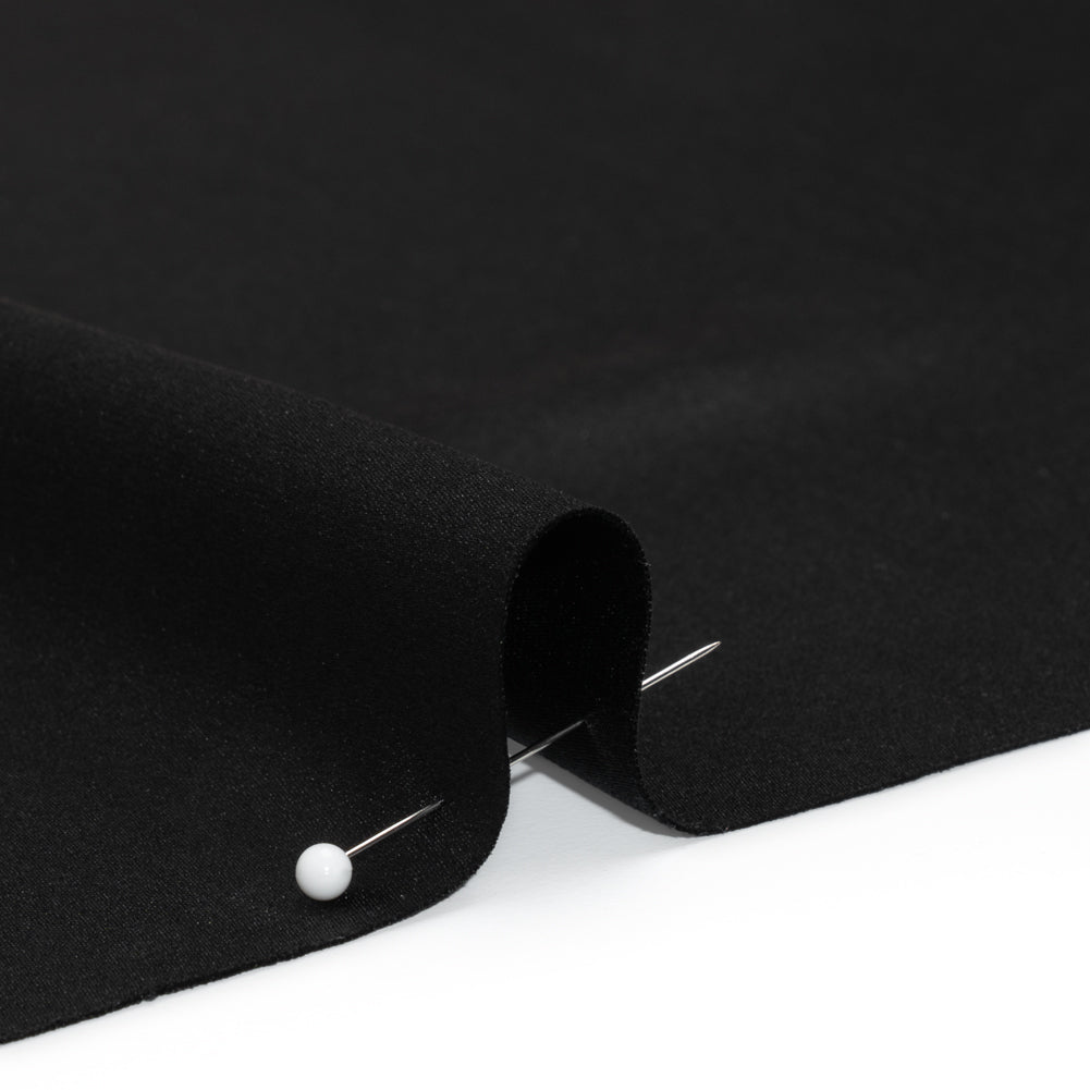 Double-Face Silk Charmeuse 36mm - Black