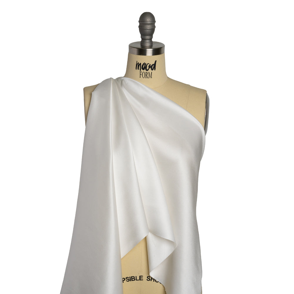 Double-Face Silk Charmeuse 36mm - Off-White