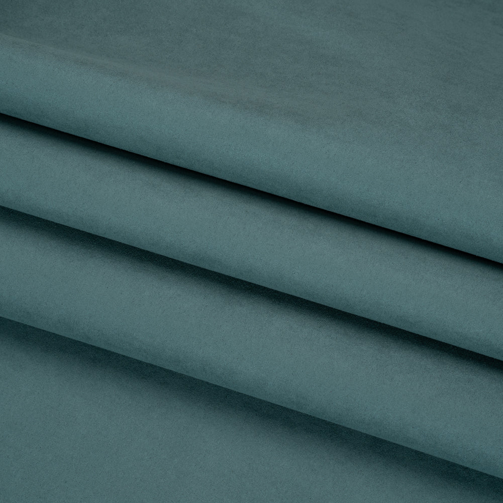 Upholstery Faux Suede - Teal Green - Lyndhurst Collection
