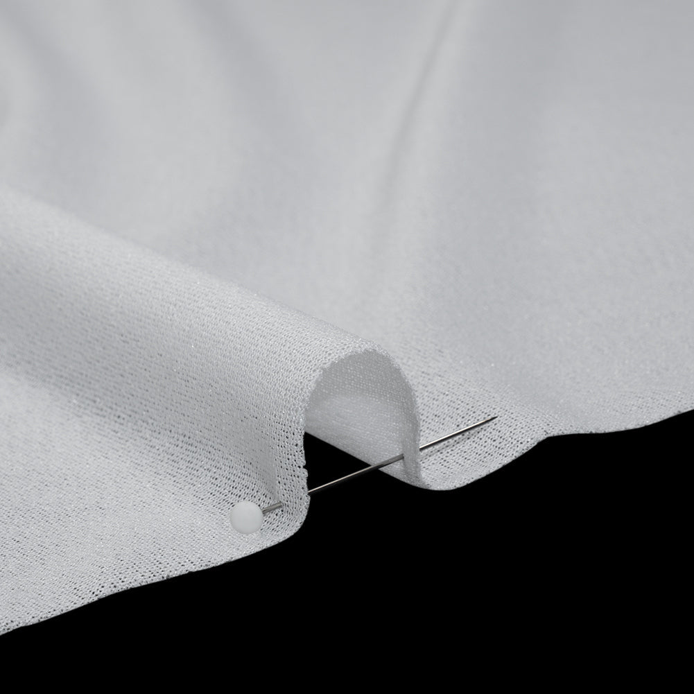 Knit Fusible Interlining Single Sided - White - Deadstock