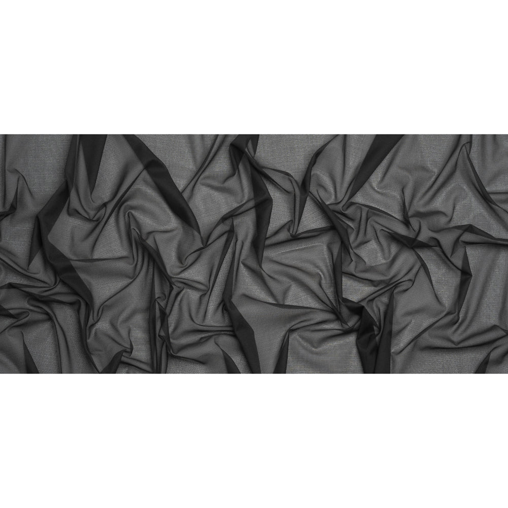 Lightweight Woven Fusible Interlining Single Side by Helmut Lang - Black - Made in America