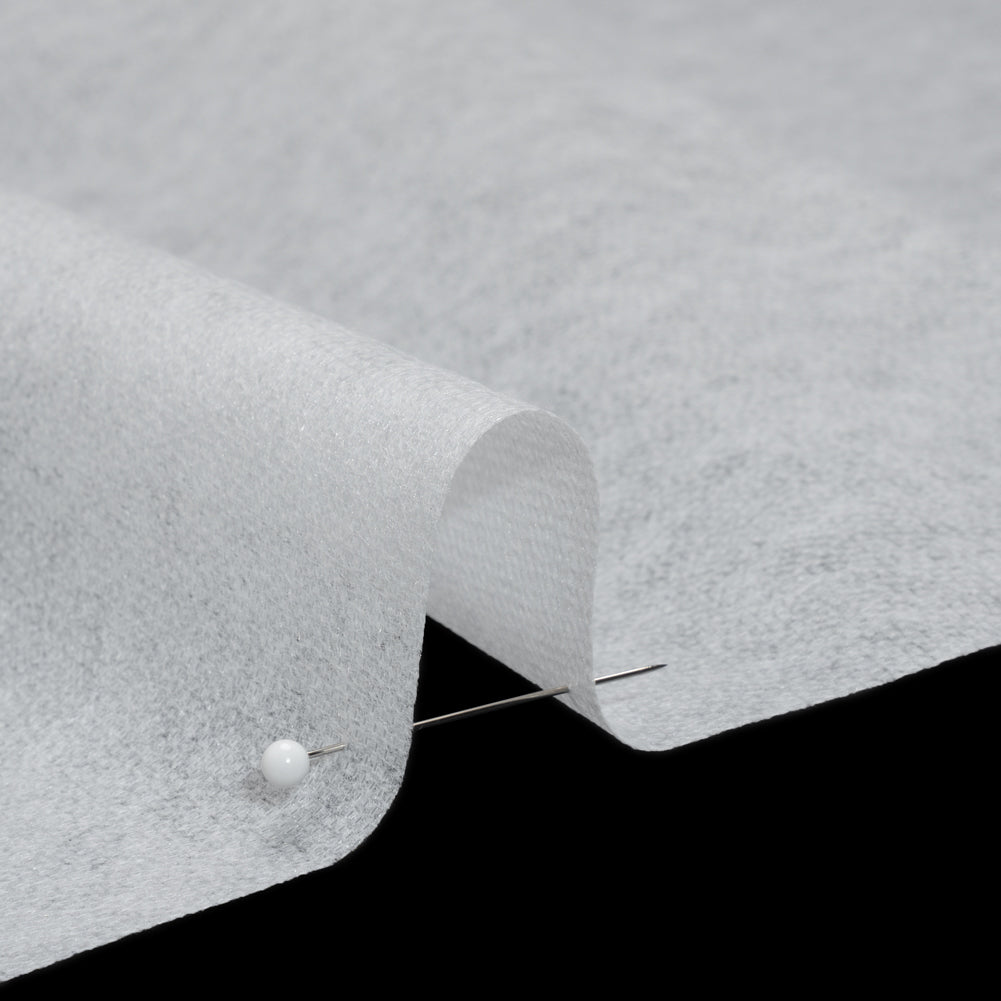 Non-Woven Fusible Interlining, Single Sided by Helmut Lang - White