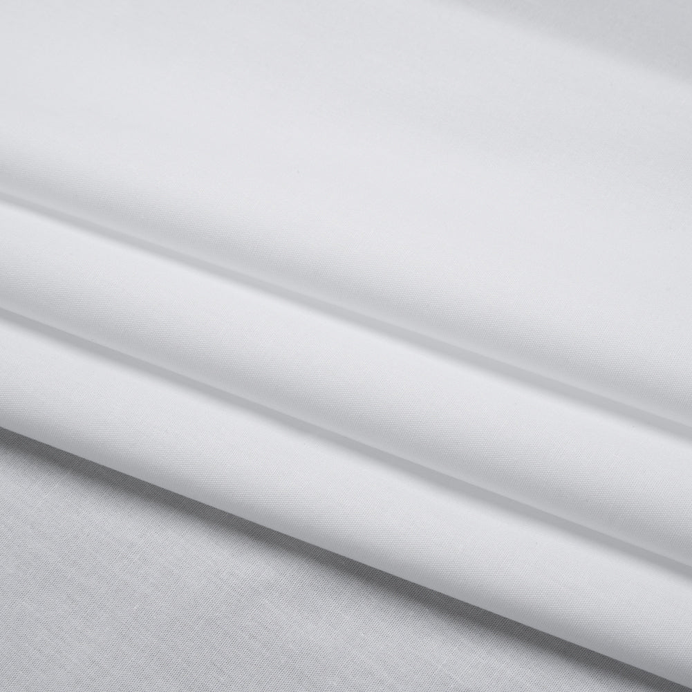 Stretch Cotton Poplin - White - Chancay Collection