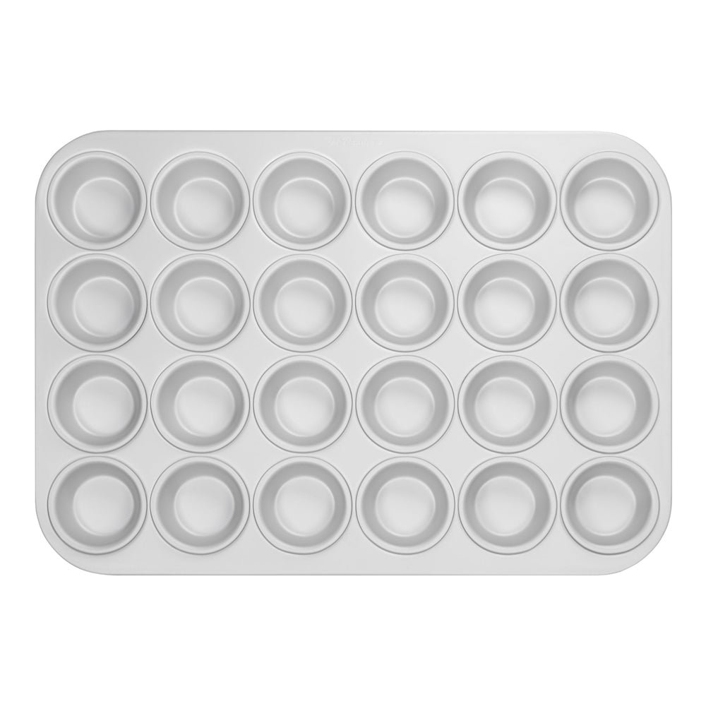 Fat Daddio's Anodized Aluminum 24-Cup Mini Muffin/Teacake Pan