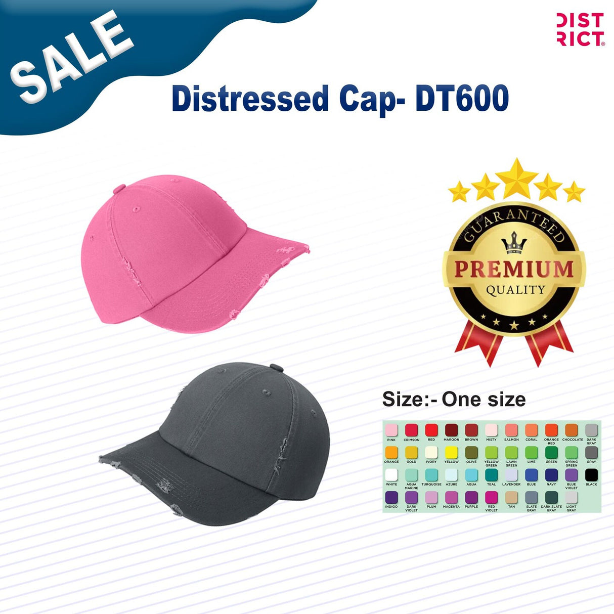 District® Distressed Cap
