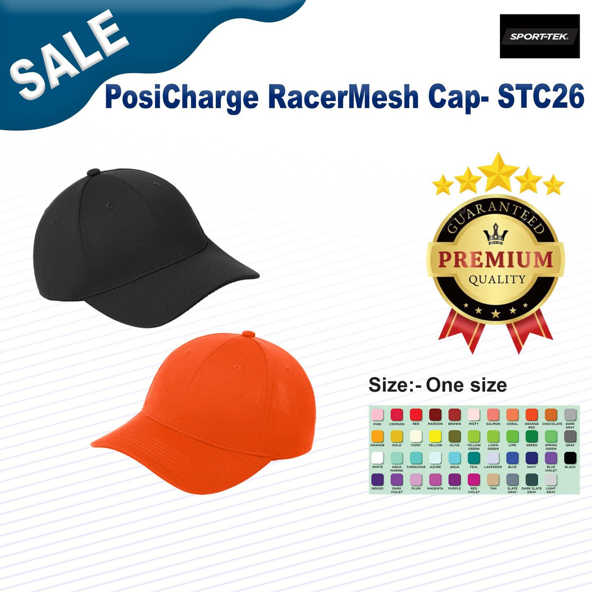 Sport-Tek® PosiCharge RacerMesh Cap