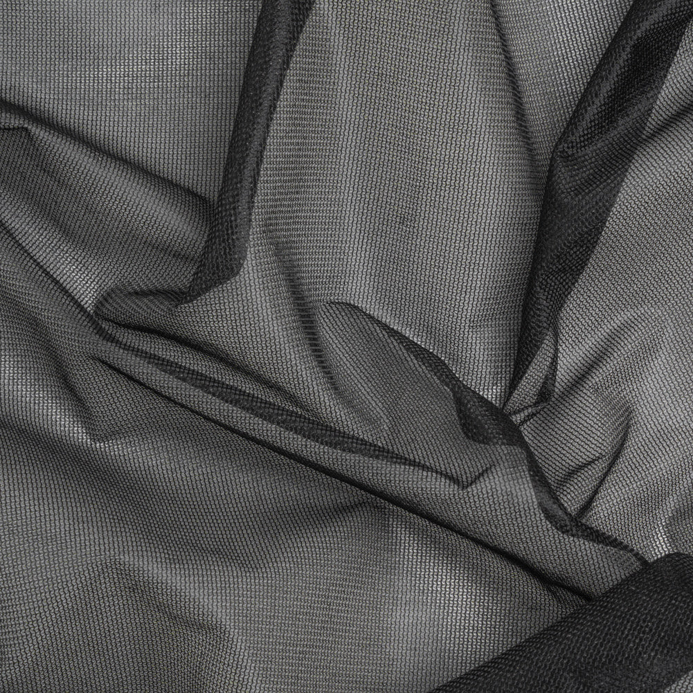 Mesh Fusible Interlining Single Side - Black