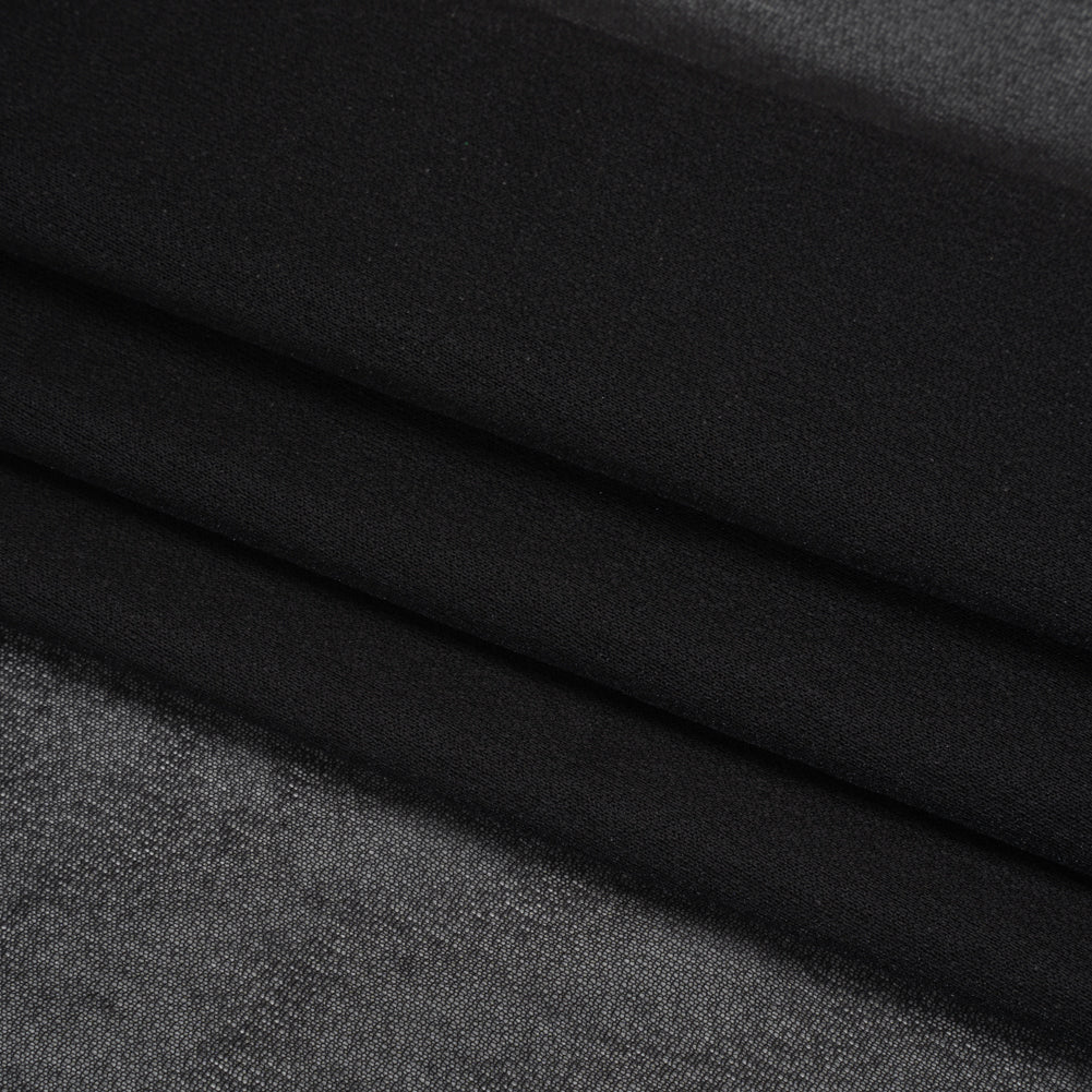 Knit Fusible Interlining, Single Sided - Black