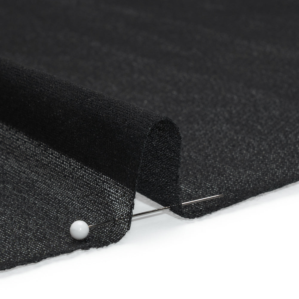 Knit Fusible Interlining, Single Sided by Theory - Black