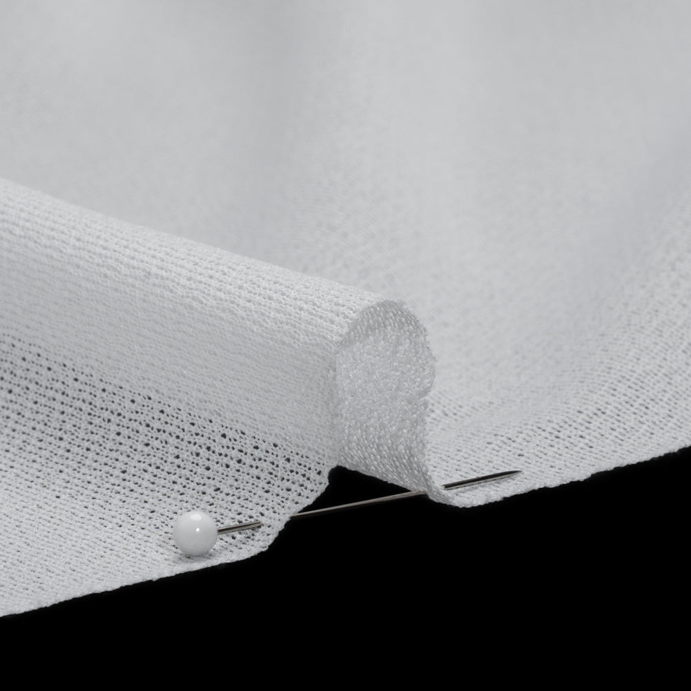 Soft Knit Fusible Interlining, Single Sided - White