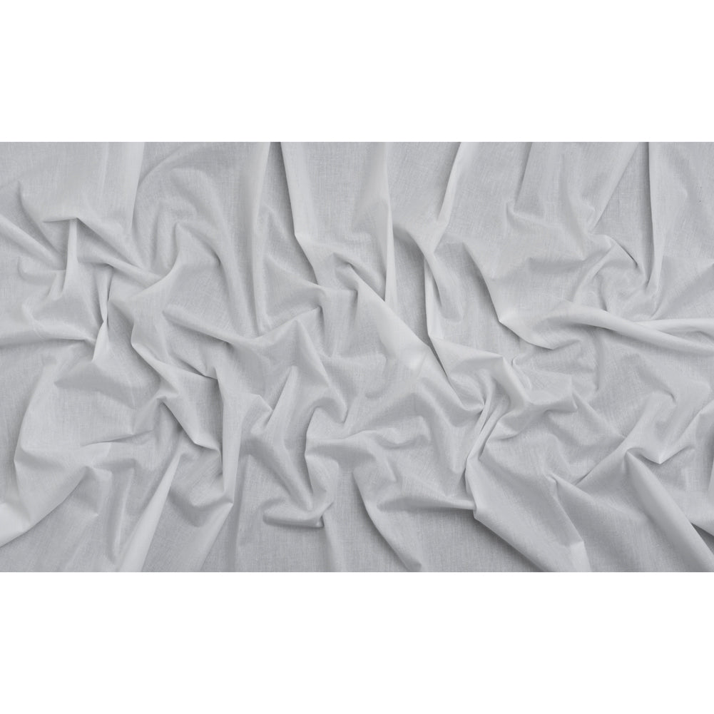 Woven Fusible Cotton Interlining, Single Sided by Helmut Lang - White