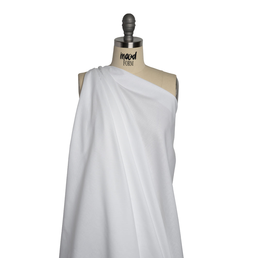 Poly-Cotton Twill Pocketing Fabric - White