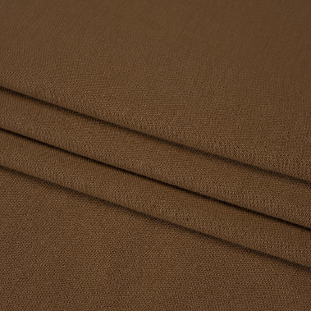 Stretch Rayon Jersey - Taupe - Designer Deadstock