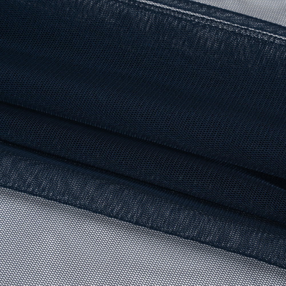 Polyester Tulle - Navy - Designer Deadstock