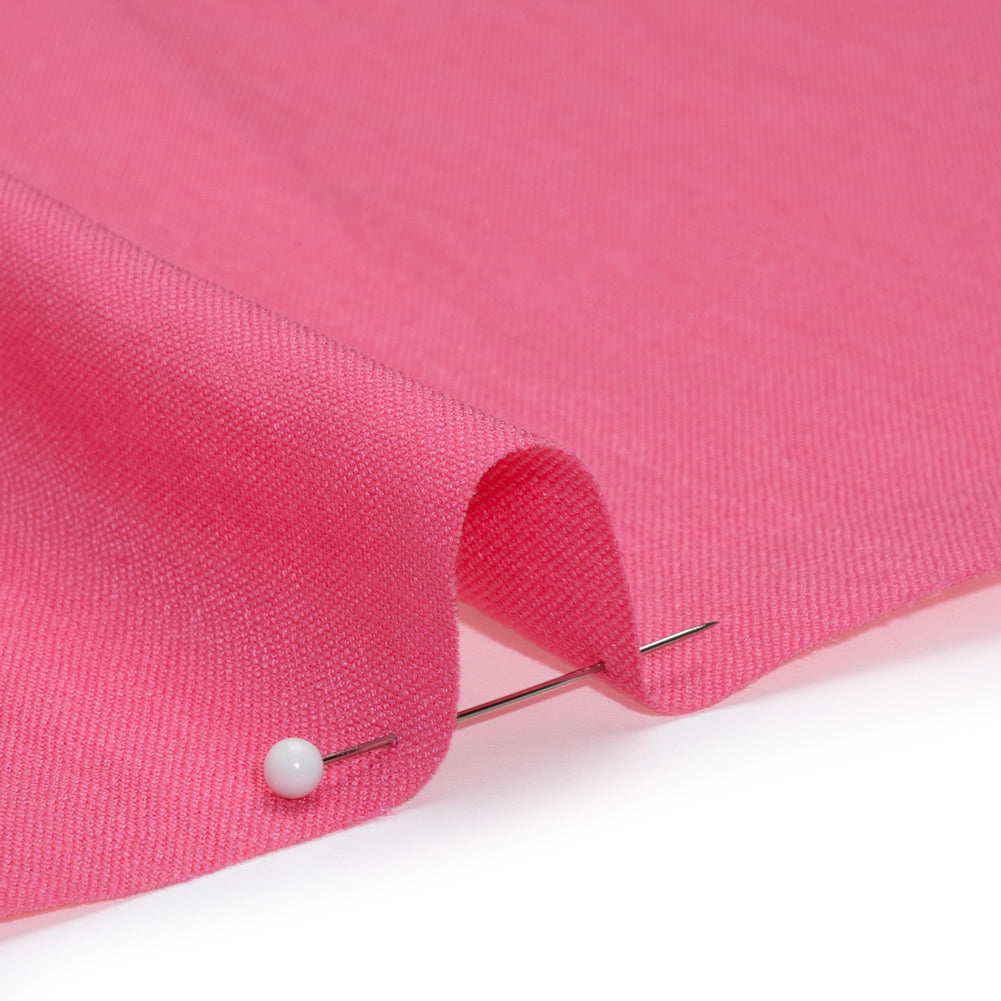 Stretch Linen Woven - Peony Pink - Asturias Collection