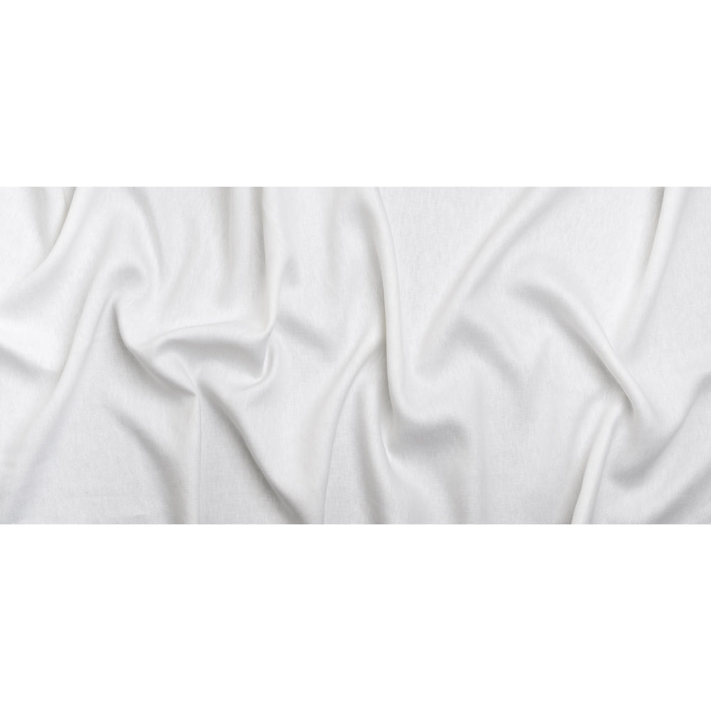 Heavyweight Basketweave Linen Woven - Off-White