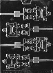Robot Lolly Chocolate Mold