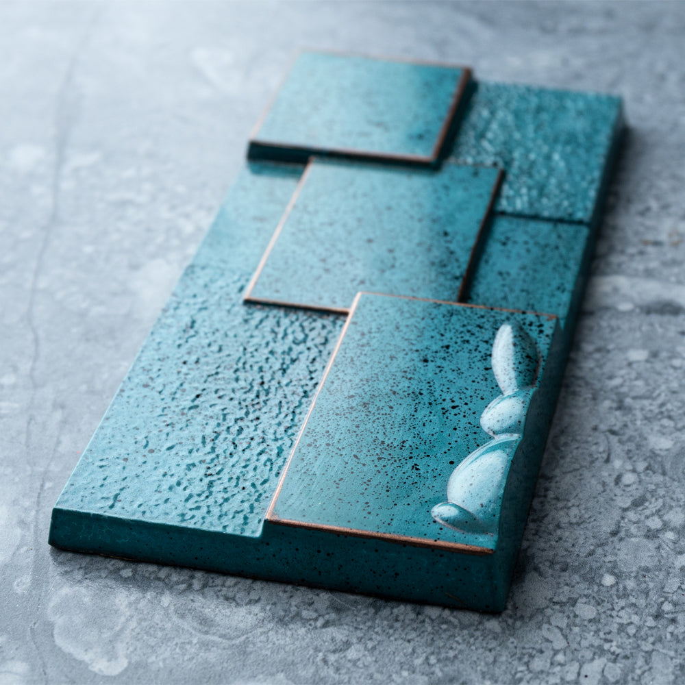 Greyas Polycarbonate Chocolate Mold, Easter Bar by Luis Amado, 3 Cavities
