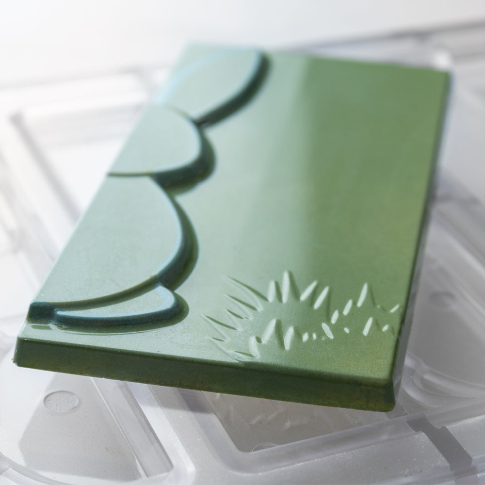 Greyas Polycarbonate Chocolate Mold, Easter Bunny Bar by Luis Amado, 3 Cavities