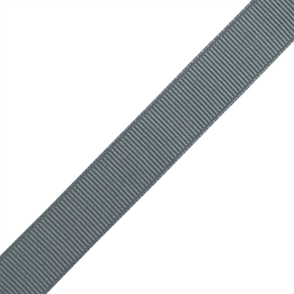 Grosgrain Ribbon - 15mm - Grey