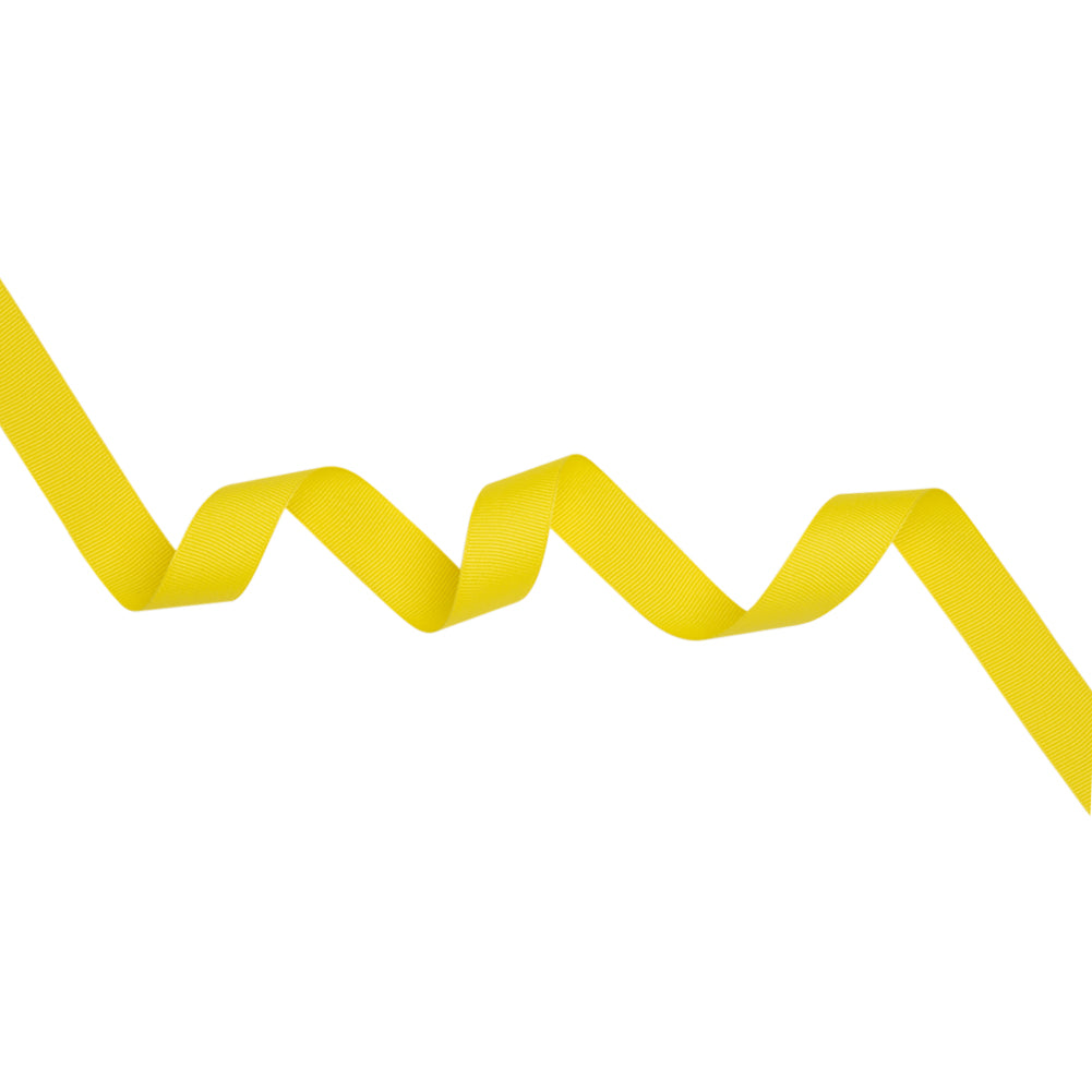 Grosgrain Ribbon - 20mm - Sunshine Yellow