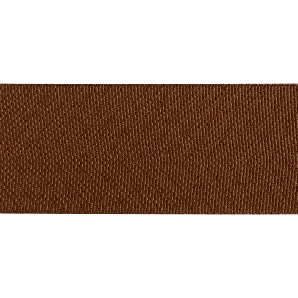 Grosgrain Ribbon - 40mm - Aztec Brown
