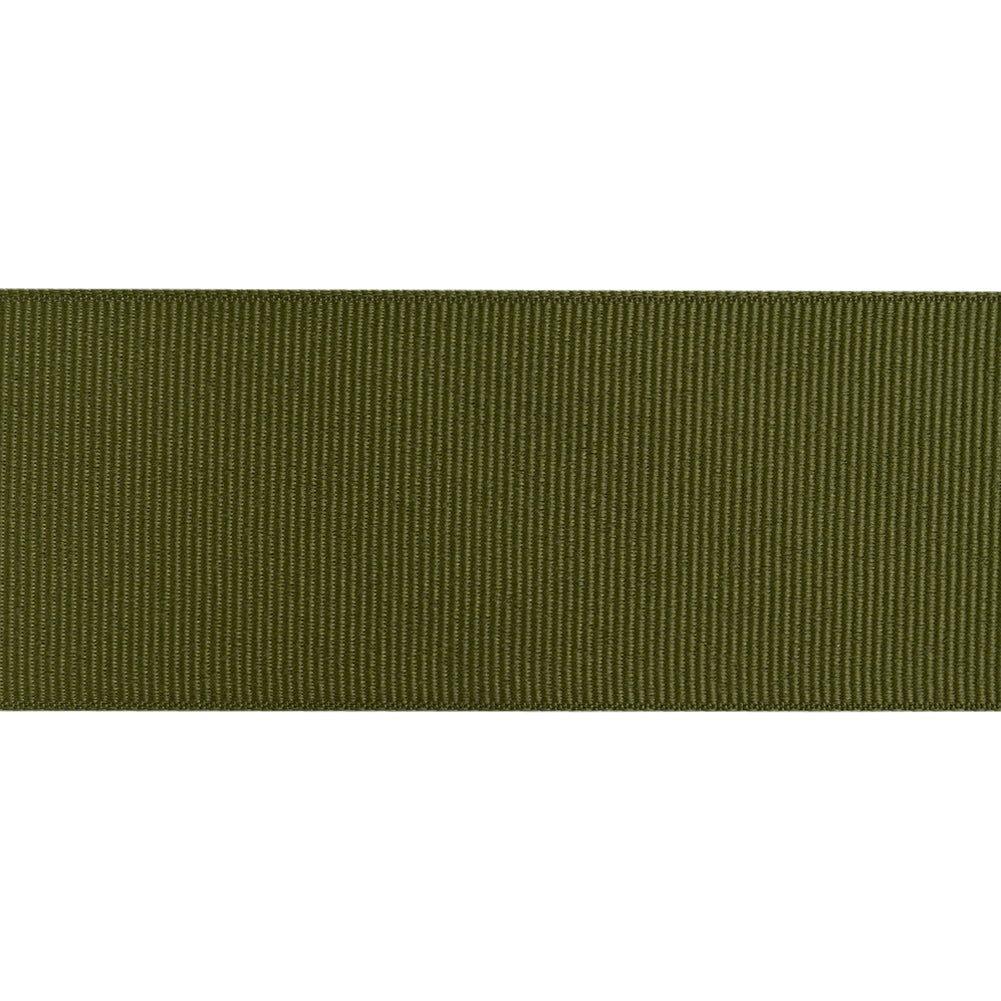 Grosgrain Ribbon - 40mm - Olive